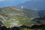 Il fornale dal quale siamo saliti al passo.....